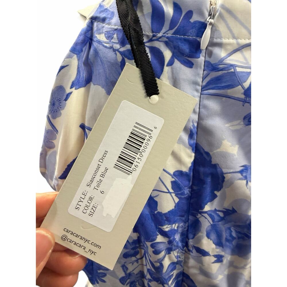 Cara Cara Siasconset Maxi Dress – Toile Blue - Picture 7 of 8